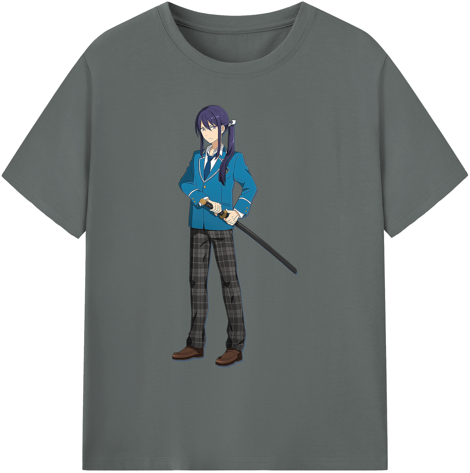 （画像用） あんさんぶるスターズ! Ensemble Stars 綿100％ メンズ半袖Tシャツ｜肌触りやわらか＆通気性